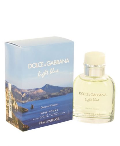 D&G DOLCE & GABBANA LIGHT BLUE DISCOVER VULCANO POUR HOMME EDT FOR MEN