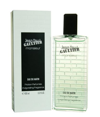 JEAN PAUL GAULTIER JPG MONSIEUR EAU DU MATIN FRICTION PARFUMEE INVIGORATING FRAGRANCE FOR MEN