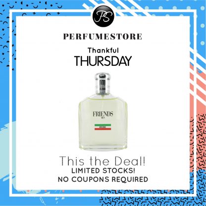 MOSCHINO FRIENDS FOR MEN EDT FOR MEN 125ML [THANKFUL THURSDAY SPECIAL]