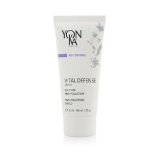 Yonka Age Defense Vital Defense Creme With Moringa Peptides - Anti-Pollution Shield  50ml/1.76oz