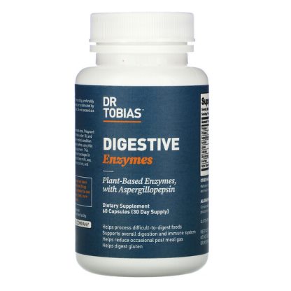 Dr. Tobias, Digestive Enzymes, 60 Capsules