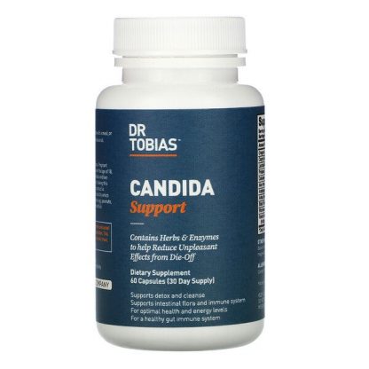 Dr. Tobias, Candida Support, 60 Capsules