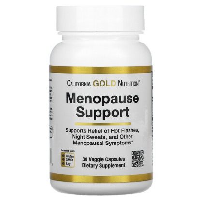 California Gold Nutrition, Menopause Support, 30 Veggie Capsules