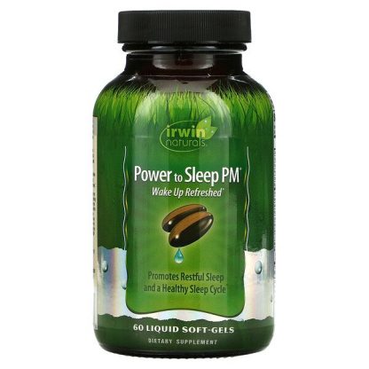 Irwin Naturals, Power to Sleep PM, 60 Liquid Soft-Gels