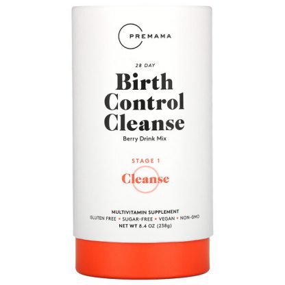 Premama, 28 Day Birth Control Cleanse, Berry Drink Mix, 8.4 oz ( 238 g)