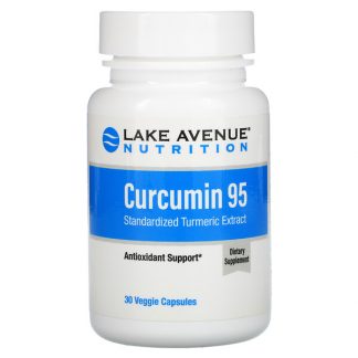 Lake Avenue Nutrition, Curcumin 95, 500 mg, 30 Veggie Capsules