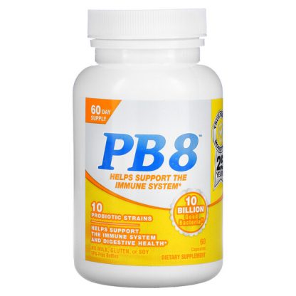 Nutrition Now, PB 8, Immune Support, 60 Capsules