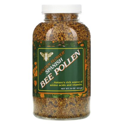 Golden Flower, Spanish Bee Pollen, 16 oz (454 g)