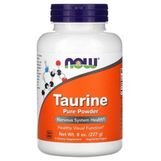 NOW Foods, Taurine Pure Powder, 8 oz (227 g)