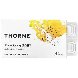 Thorne Research, FloraSport 20B, 30 Capsules