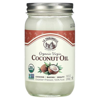 La Tourangelle, Organic Virgin Coconut Oil, 14 fl oz (414 ml)