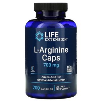 Life Extension, L-Arginine Caps, 700 mg, 200 Capsules