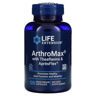 Life Extension, ArthroMax with Theaflavins and ApresFlex, 120 Vegetarian Capsules