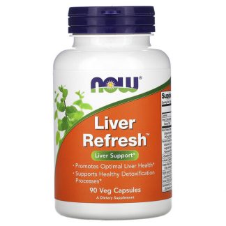 NOW Foods, Liver Refresh, 90 Veg Capsules