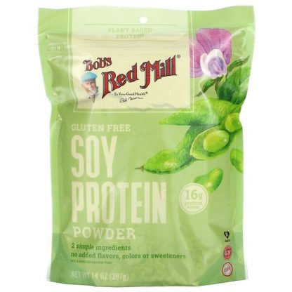 Bob's Red Mill, Soy Protein Powder, Gluten Free, 14 oz (397 g)