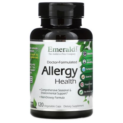 Emerald Laboratories, Doctor-Formulated Allergy Health, 120 Vegetable Caps