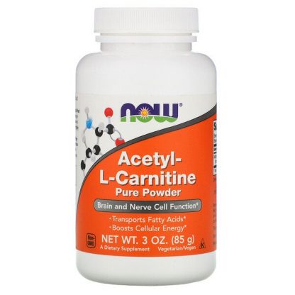 NOW Foods, Acetyl-L-Carnitine, 3 oz (85 g)