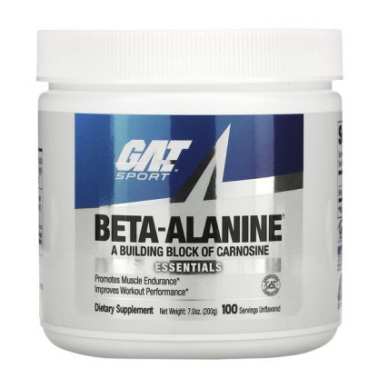 GAT, Beta Alanine, Unflavored, 7.0 oz (200 g)