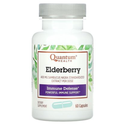 Quantum Health, Elderberry Immune Defense, 60 Capsules