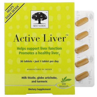 New Nordic, Active Liver, 30 Tablets