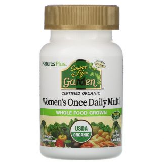 NaturesPlus, Source of Life Garden, Women's Once Daily Multi, 30 Vegan Tablets