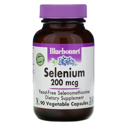 Bluebonnet Nutrition, Selenium, Selenomethionine, 200 mcg, 90 Vegetable Capsules