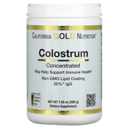 California Gold Nutrition, Colostrum Powder, Concentrated, 7.05 oz (200 g)