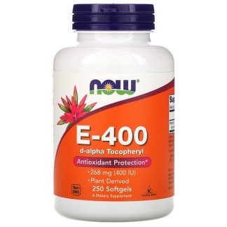 NOW Foods, E-400, 268 mg , 250 Softgels