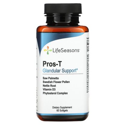 LifeSeasons, Pros-T, Glandular Support, 60 Softgels