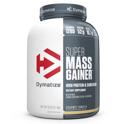 Dymatize Nutrition, Super Mass Gainer, Gourmet Vanilla, 6 lbs (2.7 kg)