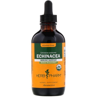 Herb Pharm, Echinacea, Alcohol-Free, 4 fl oz (120 ml)