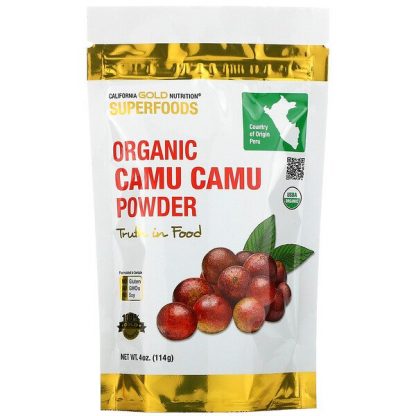 California Gold Nutrition, Organic Camu Camu Powder, 4 oz (114 g)