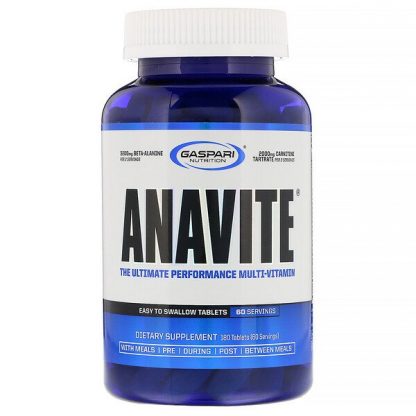 Gaspari Nutrition, ANAVITE, The Ultimate Performance Multi-Vitamin, 180 Tablets