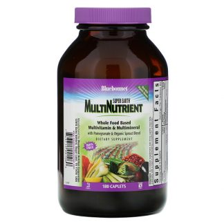 Bluebonnet Nutrition, Super Earth Multinutrient, Iron Free, 180 Caplets