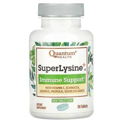 Quantum Health, Super Lysine+, Immune Support, 90 Tablets