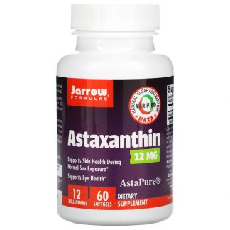 Jarrow Formulas, Astaxanthin, 12 mg, 60 Softgels