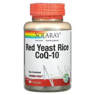 Solaray, Red Yeast Rice CoQ-10, 90 VegCaps