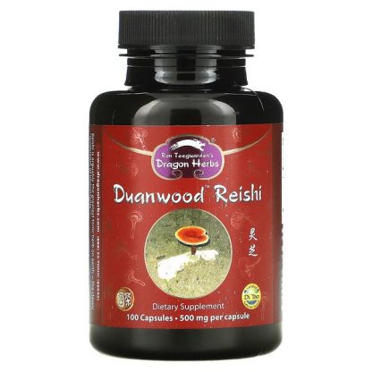 Dragon Herbs, Duanwood Reishi, 500 mg, 100 Capsules