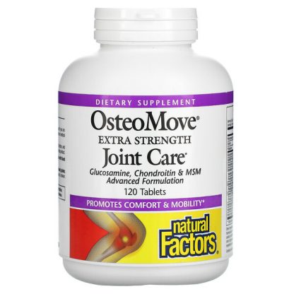 Natural Factors, OsteoMove, Extra Strength Joint Care, 120 Tablets