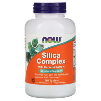 NOW Foods, Silica Complex, 180 Tablets