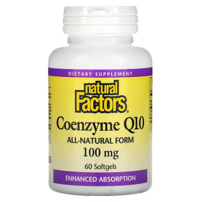 Natural Factors, Coenzyme Q10, 100 mg, 60 Softgels