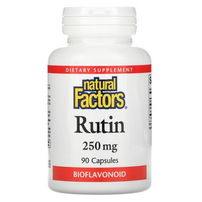 Natural Factors, Rutin, 250 mg, 90 Capsules