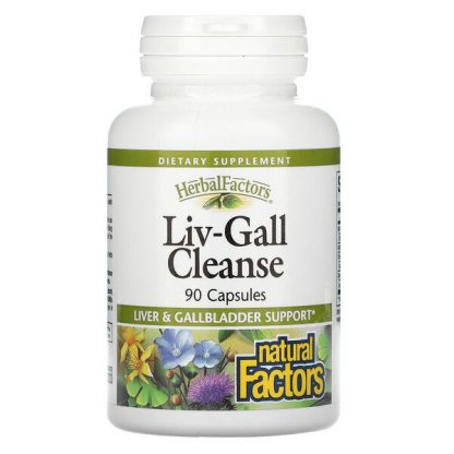 Natural Factors, Liv-Gall Cleanse, 90 Capsules