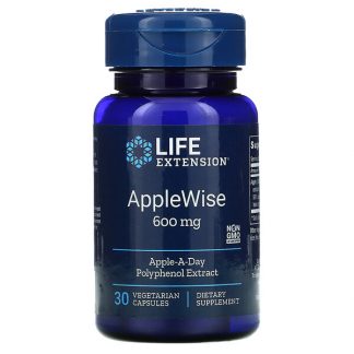 Life Extension, AppleWise, 600 mg, 30 Vegetarian Capsules