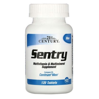 21st Century, Sentry Men, Multivitamin & Multimineral Supplement, 120 Tablets