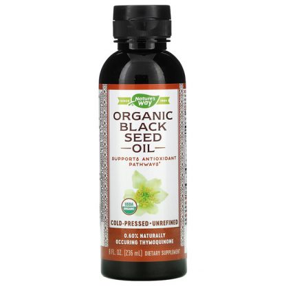 Nature's Way, Organic Black Seed Oil, 8 fl oz (236 ml)