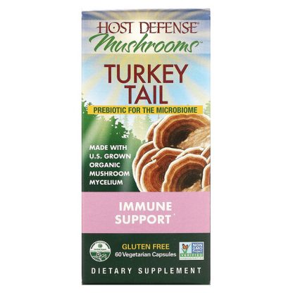 Fungi Perfecti, Turkey Tail, 60 Vegetarian Capsules