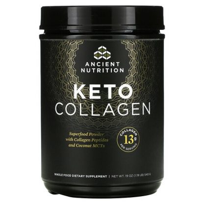 Dr. Axe / Ancient Nutrition, Keto Collagen, 1.19 lb (540 g)