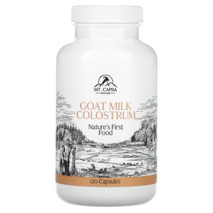 Mt. Capra, Goat Milk Colostrum, 120 Capsules