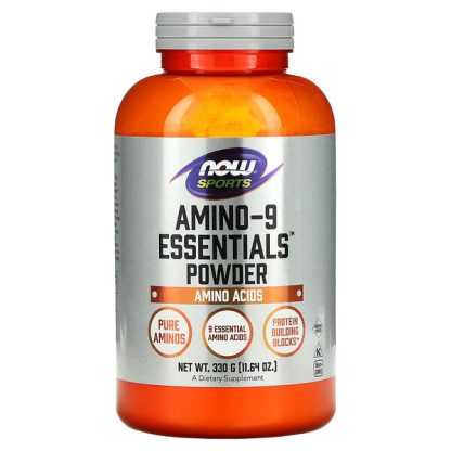 NOW Foods, Sports, Amino-9 Essentials Powder, 11.64 oz (330 g)